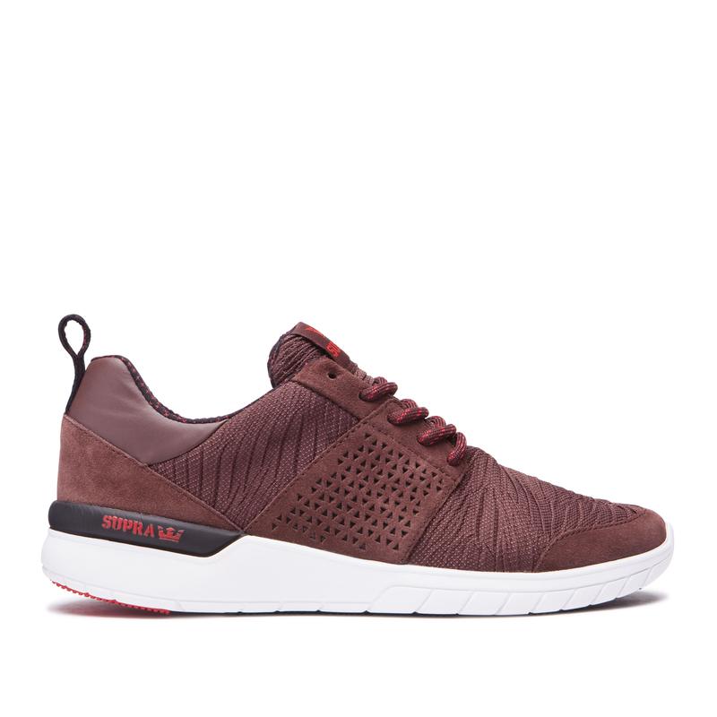 Supra SCISSOR Sneaker Low Damen Bordeaux Online Bestellen SWLQY1753